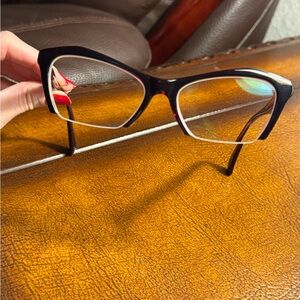 Miu Miu purple Cat Eye Glasses